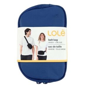 Lolë | Unisex Belt Bag | Blue | One Size